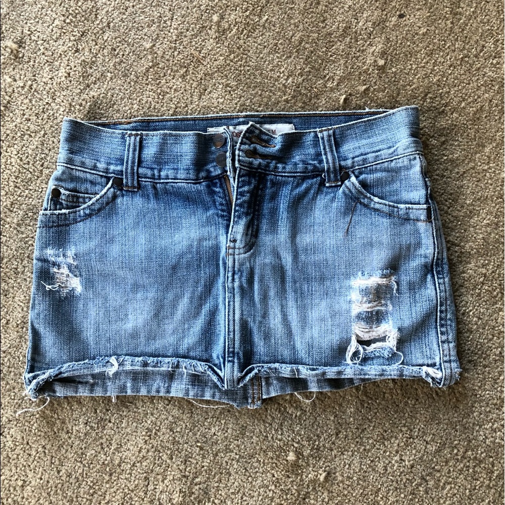 Denim skirt